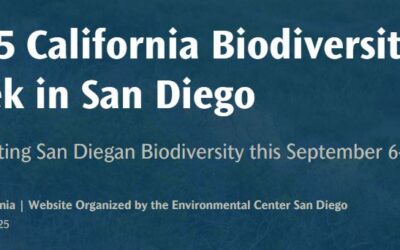 Celebrating San Diegan Biodiversity September 6-14 for California’s 2025 Biodiversity Week